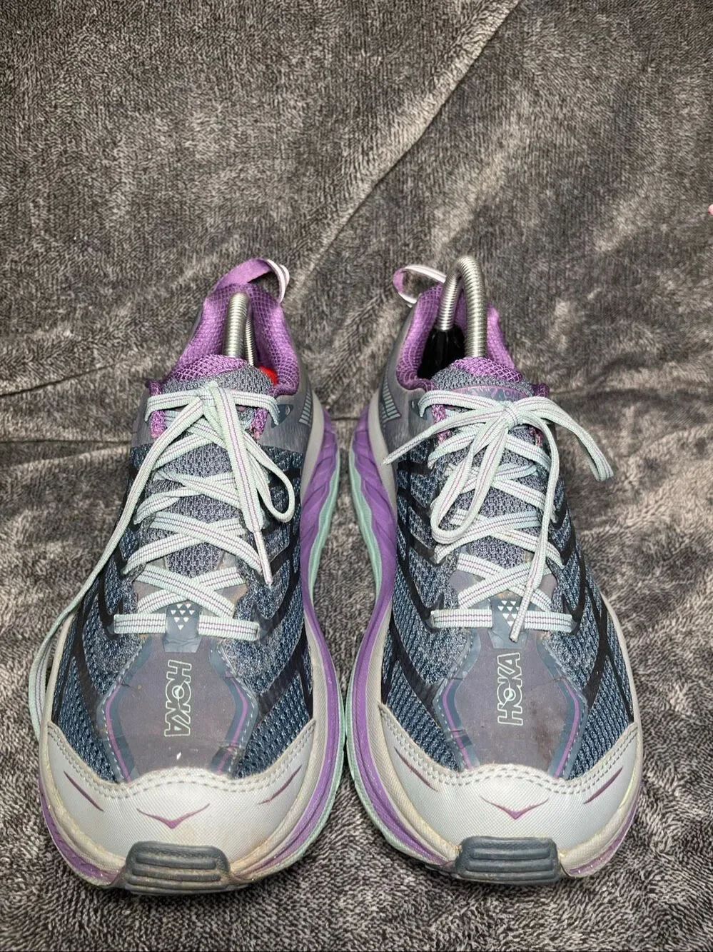 ⁠Hoka One One Stinson ATR 4 Trail Running Shoes Women's 8.5 Tradewinds Purple⁠